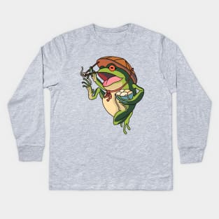 Frog Kids Long Sleeve T-Shirt